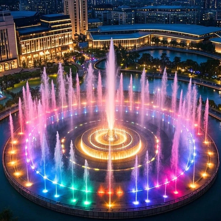Music Dancing Water Square Fountain factory